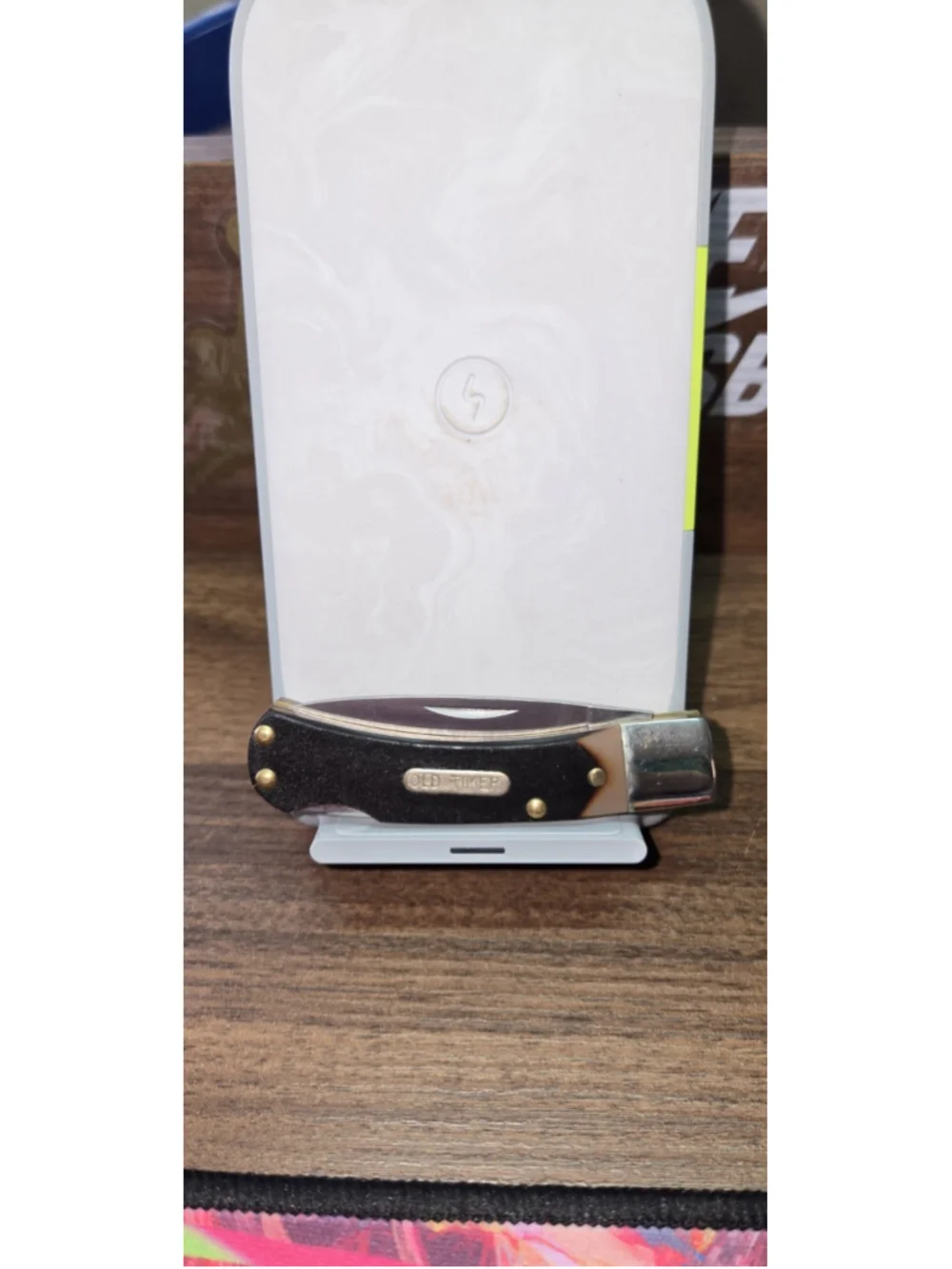 SCHRADE 3OT OLD TIMER Bearhead Lockback Sawcut Delrin knife 2 7/8